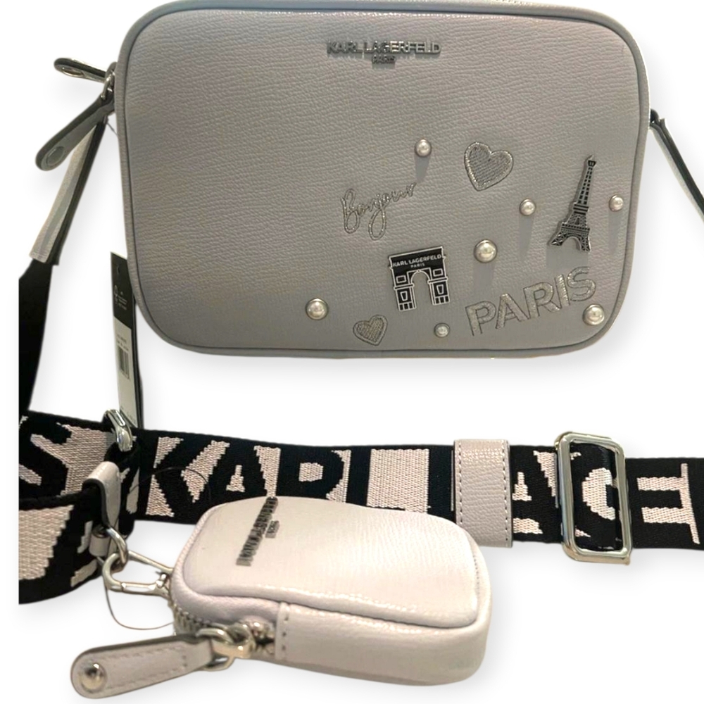 😍 BAG GAME..10 Entrie❗️YOU CAN WIN THIS NWT KARL LAGERFELD🔥🔥 - Picture 4 of 17